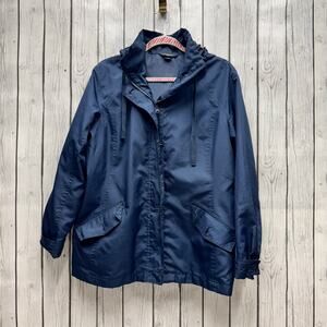 Land's End Classic Women's Rain and Wind Jacket Size 14-16